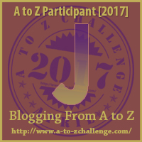 J #atoZchallenge blogging