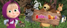 Masha-And-The-Bear-Cast-Stars-Characters-Gallery-With-Logo-Animaccord-Nick-Jr-India