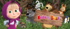 Masha-And-The-Bear-Cast-Stars-Characters-Gallery-With-Logo-Animaccord-Nick-Jr-India
